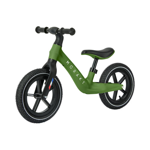 Moraki loopfiets groen - vooraanzicht